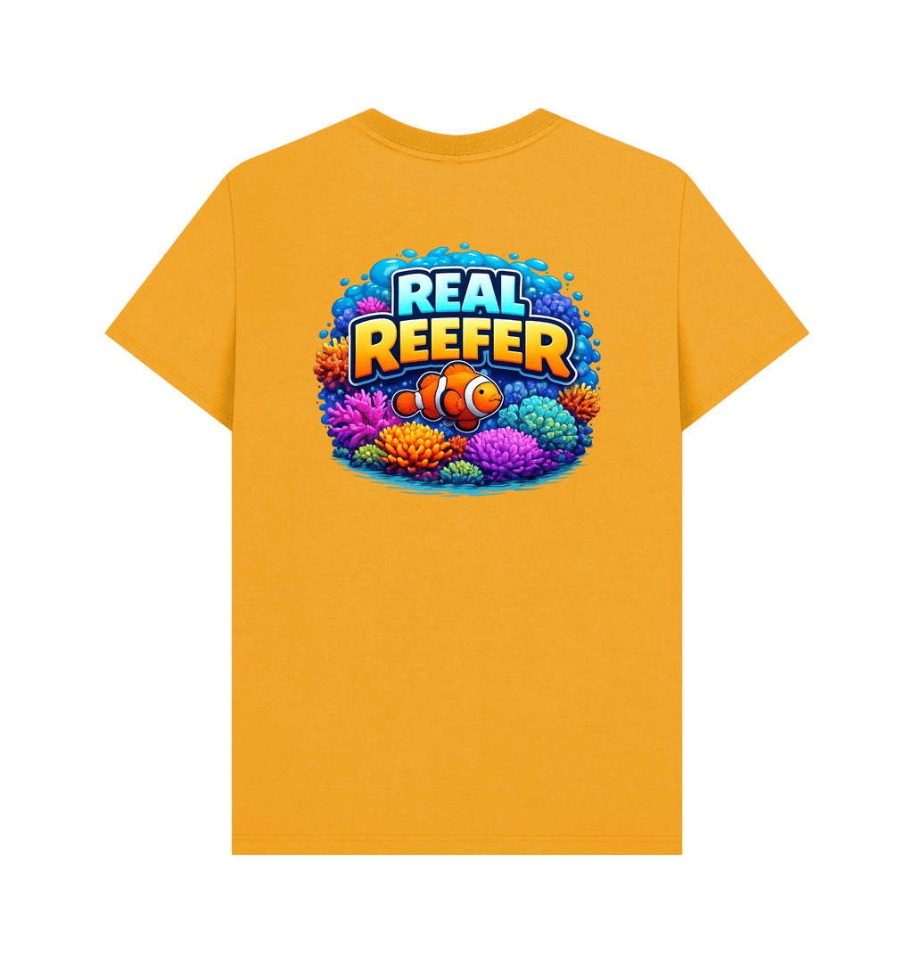 Mustard Printed T-shirt Back