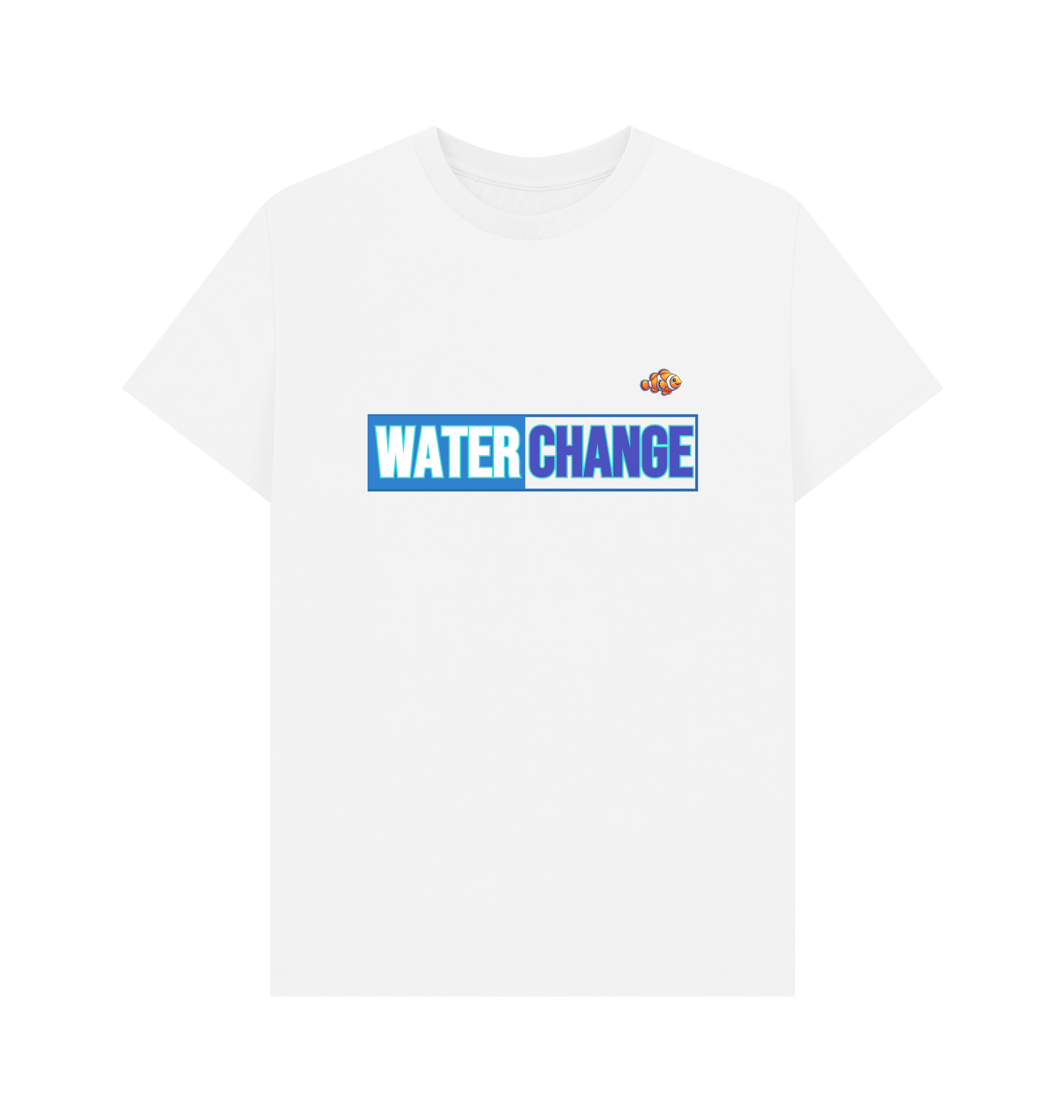 White Printed T-shirt Front