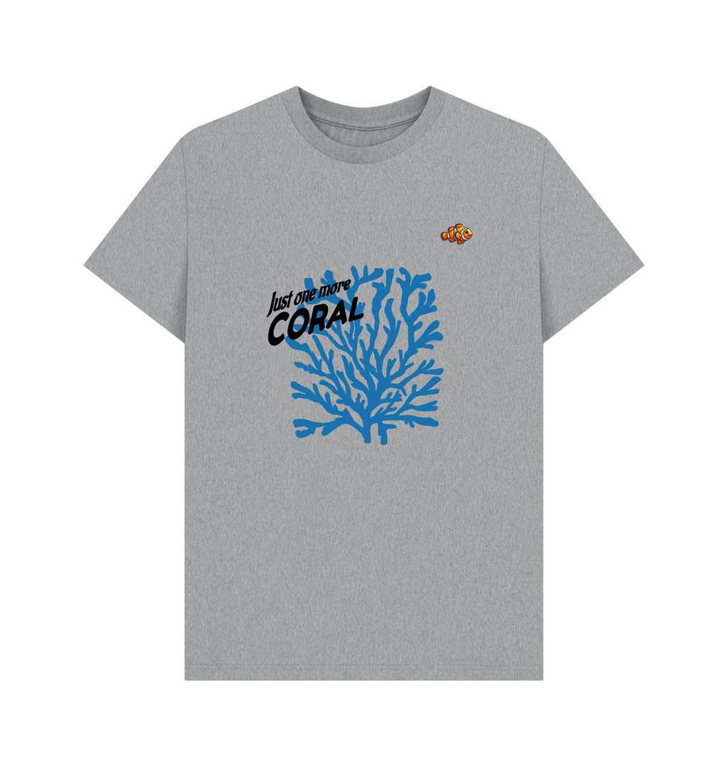 Athletic Grey Printed T-shirt Front
