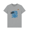 Athletic Grey Printed T-shirt Front