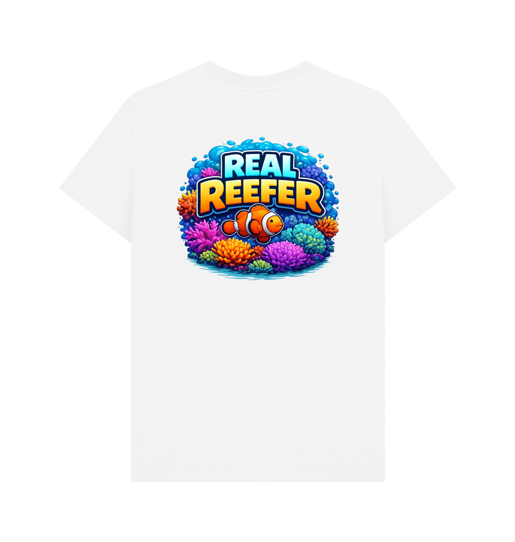 White Printed T-shirt Back