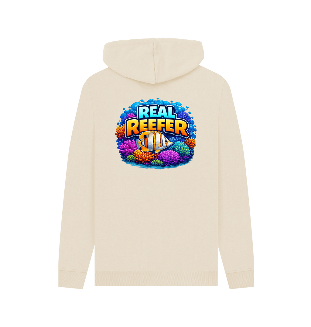 Oat Printed Hoody Back